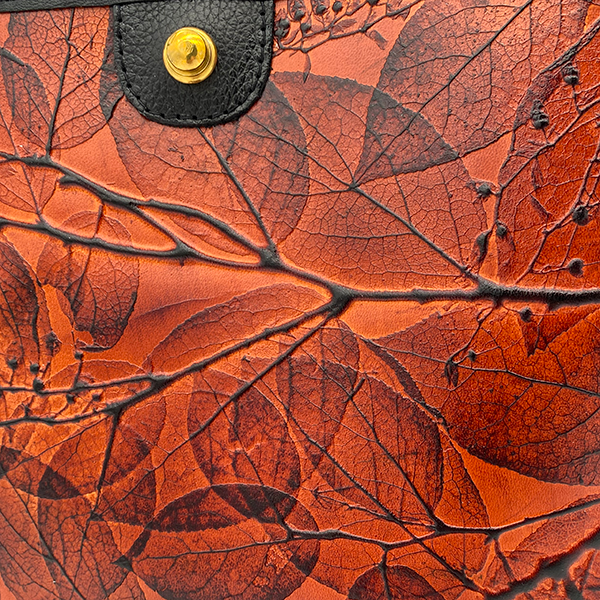 leaf leather inside